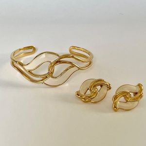 Enamel and Gold tone Set